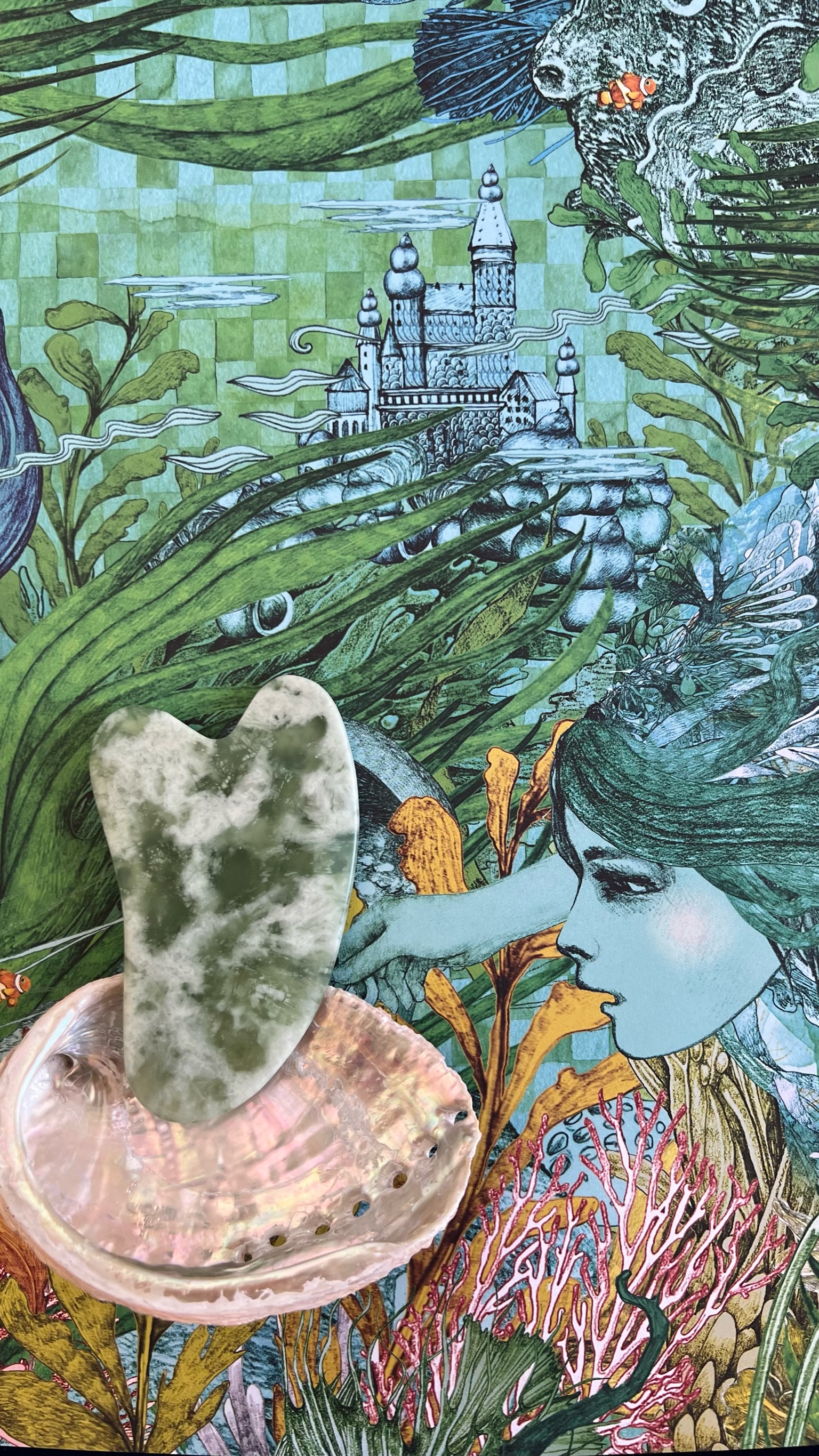 Crystals — gua-sha and jade roller